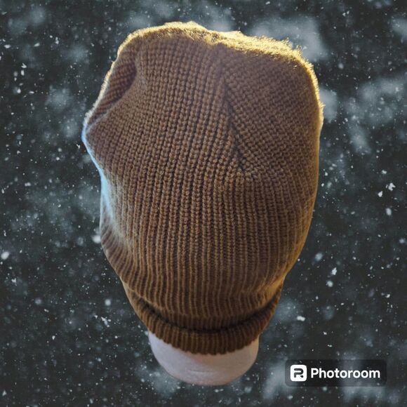 Timberland Brown Beanie -OFSA - Picture 2 of 2